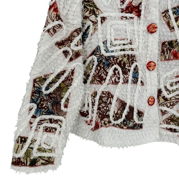 New Direction Vintage Art To Wear Jacket Large - Picture 6 of 8